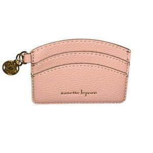 NEW Pink Credit Card ID Case Nanette Lepore Gift Card Holder